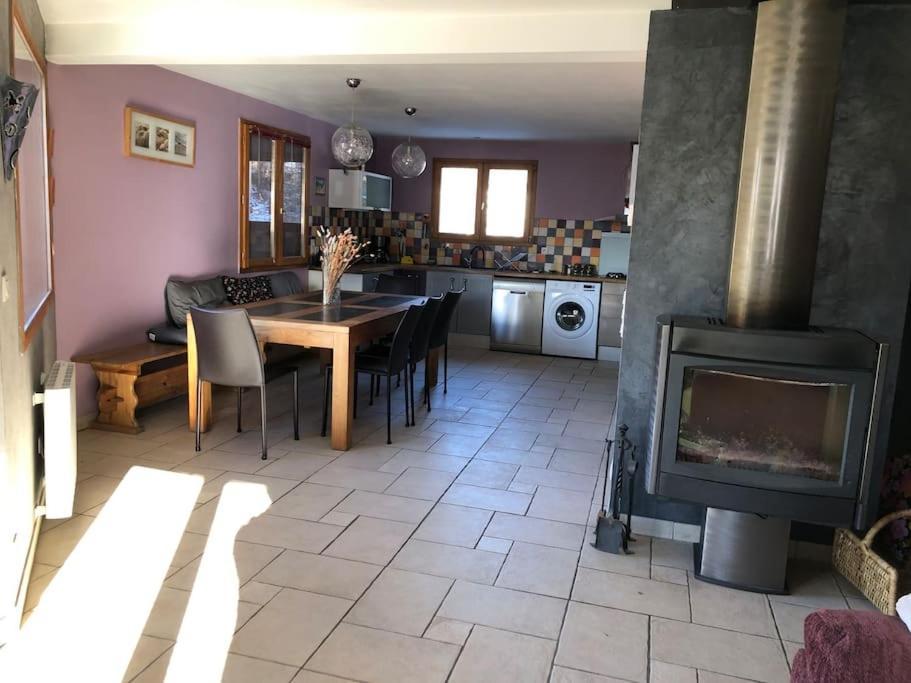 Comme A La Maison A La Montagne Briançon Eksteriør billede